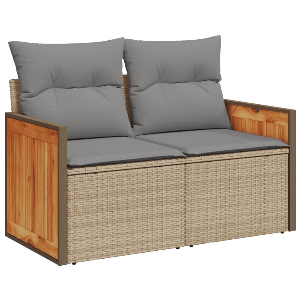 VidaXL Garten sofagarnitur poly-rattan
