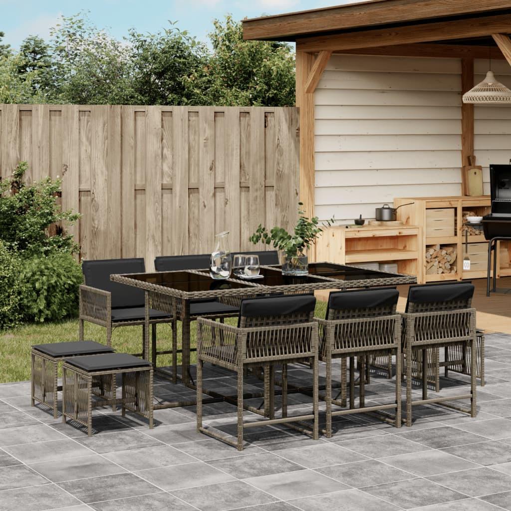 VidaXL Garten essgruppe poly-rattan