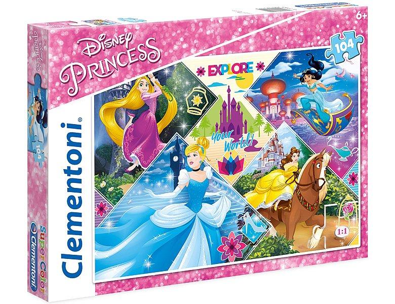 Clementoni Puzzle Disney Prinzess (104Teile)