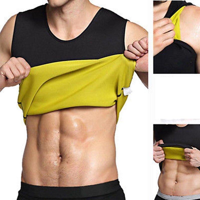 eStore Trainingstop mit Saunaeffekt - Gelb 2XL