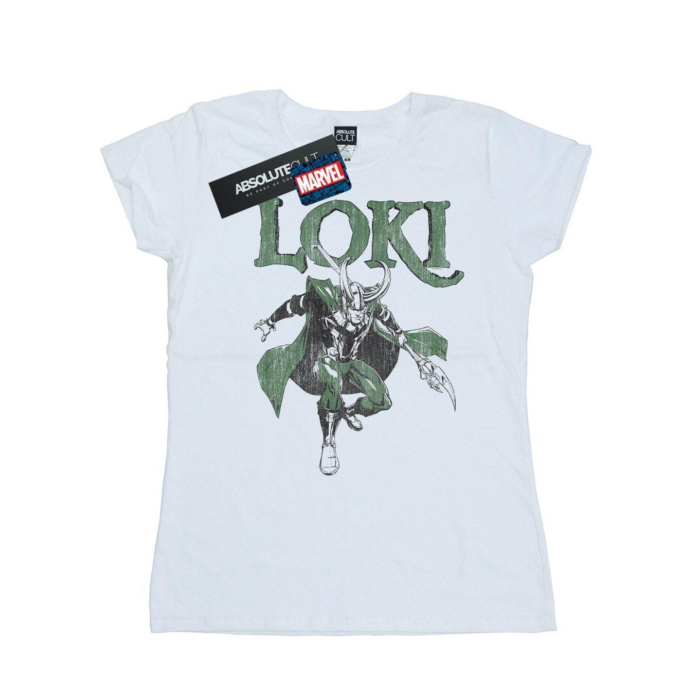 MARVEL Loki Charakter Print T-Shirt