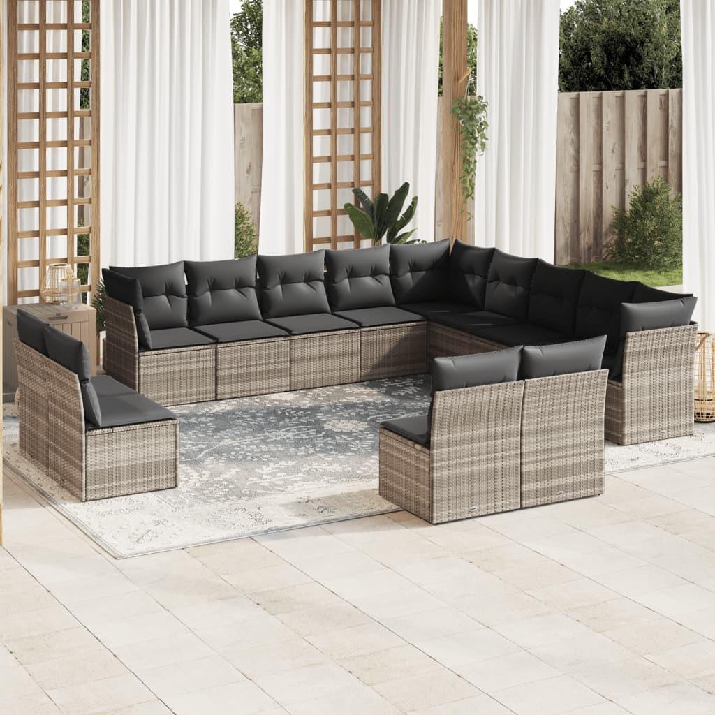 VidaXL Garten sofagarnitur poly-rattan