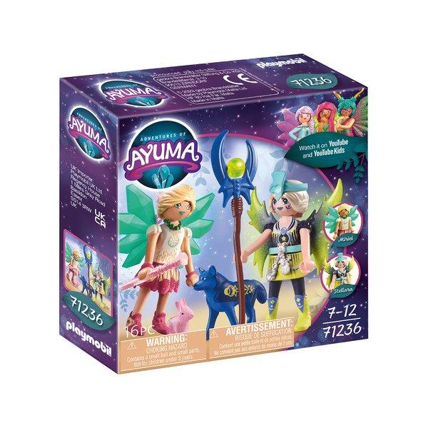 Playmobil 71236 Crystal- und Moon Fairy mit Seelentieren