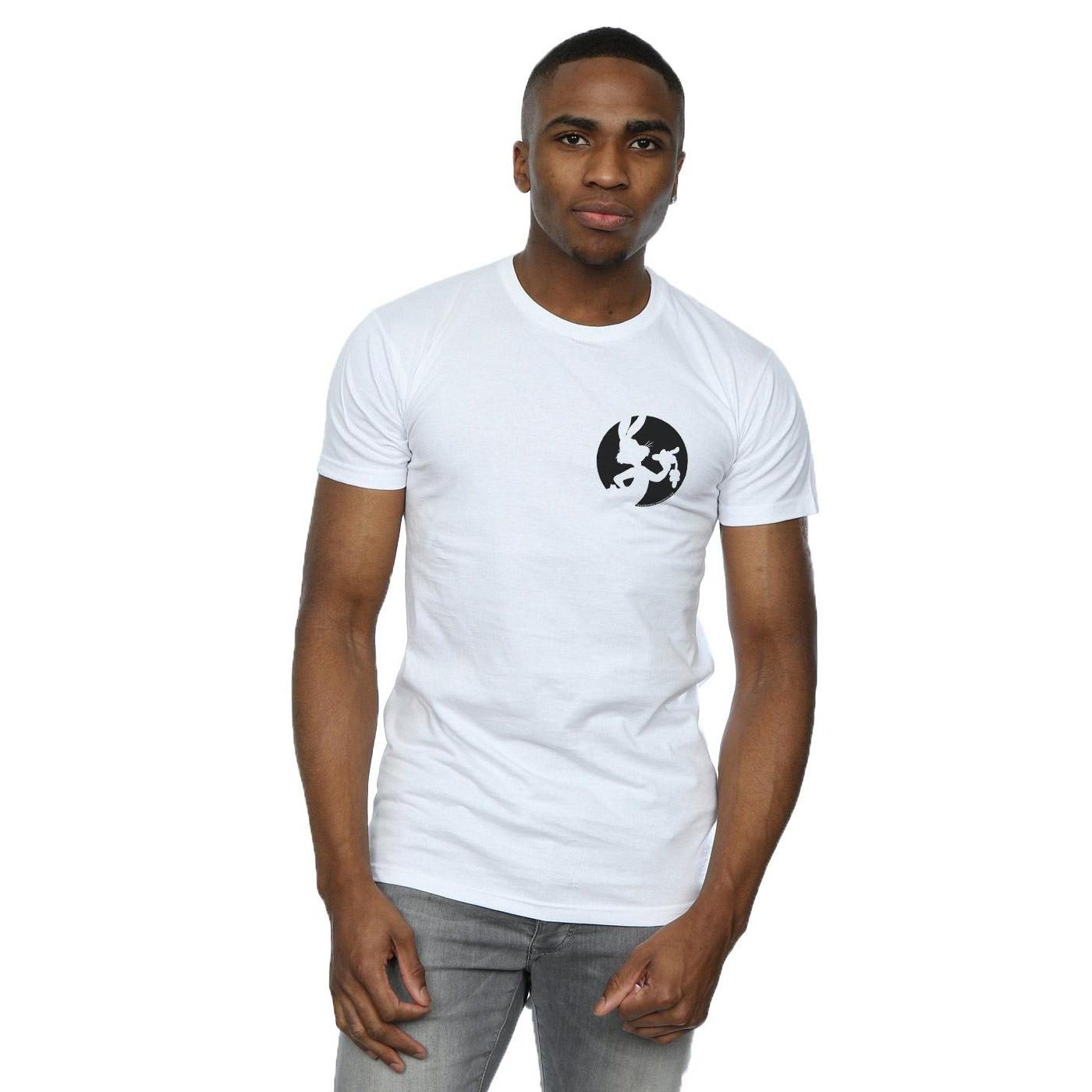 LOONEY TUNES Bugs Bunny Circle Logo T-Shirt