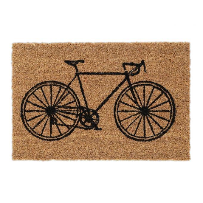 Northix Fußmatte Fahrrad aus Kokosfaser