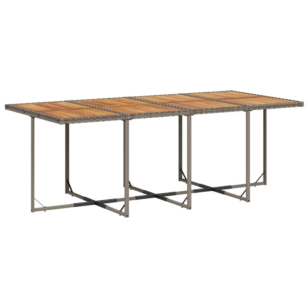 VidaXL Garten essgruppe poly-rattan