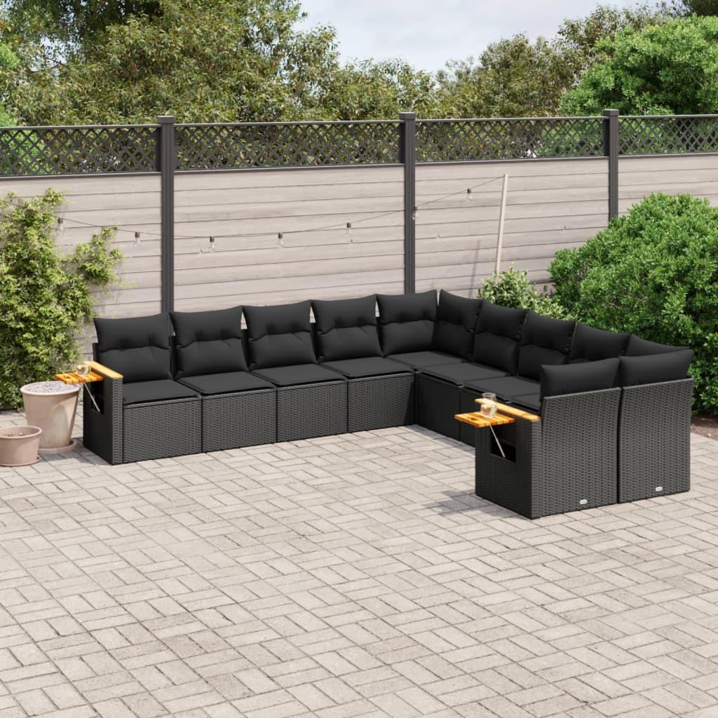 VidaXL Garten sofagarnitur poly-rattan