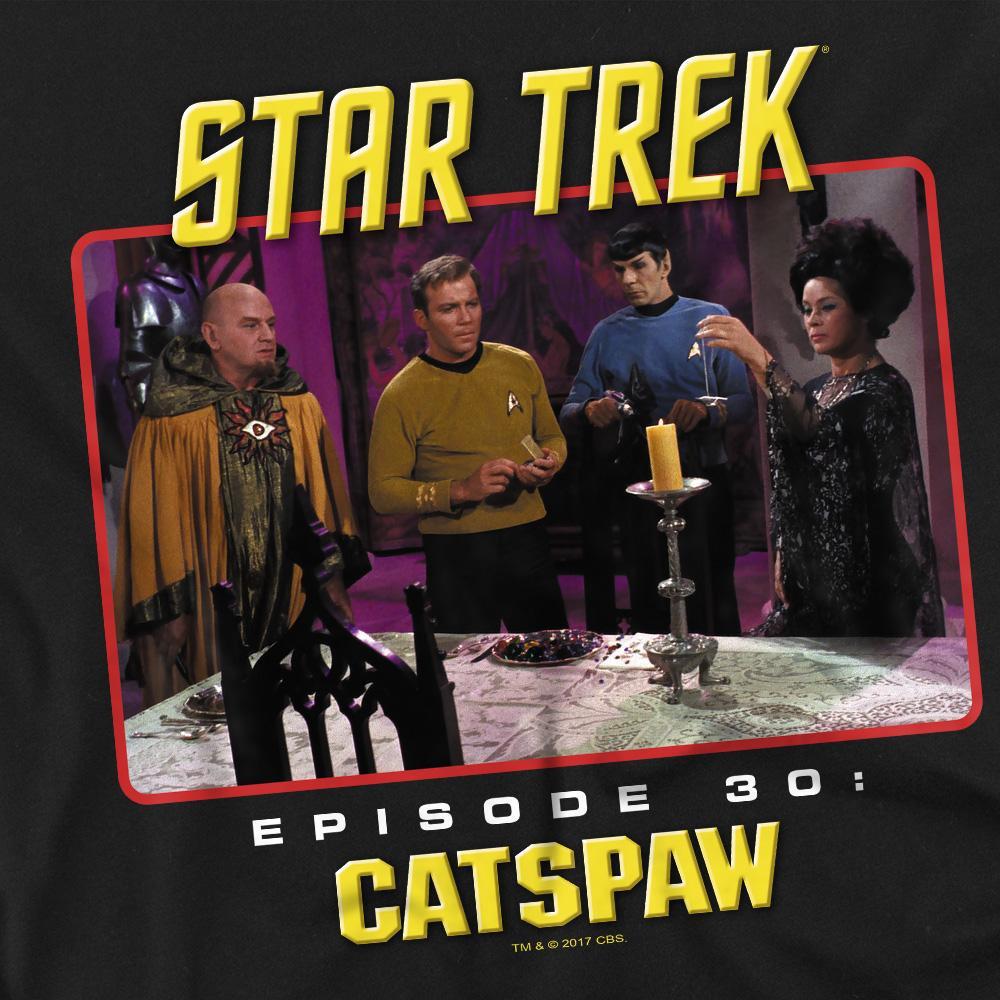 Star Trek Cat's Paw Bedrucktes T-Shirt