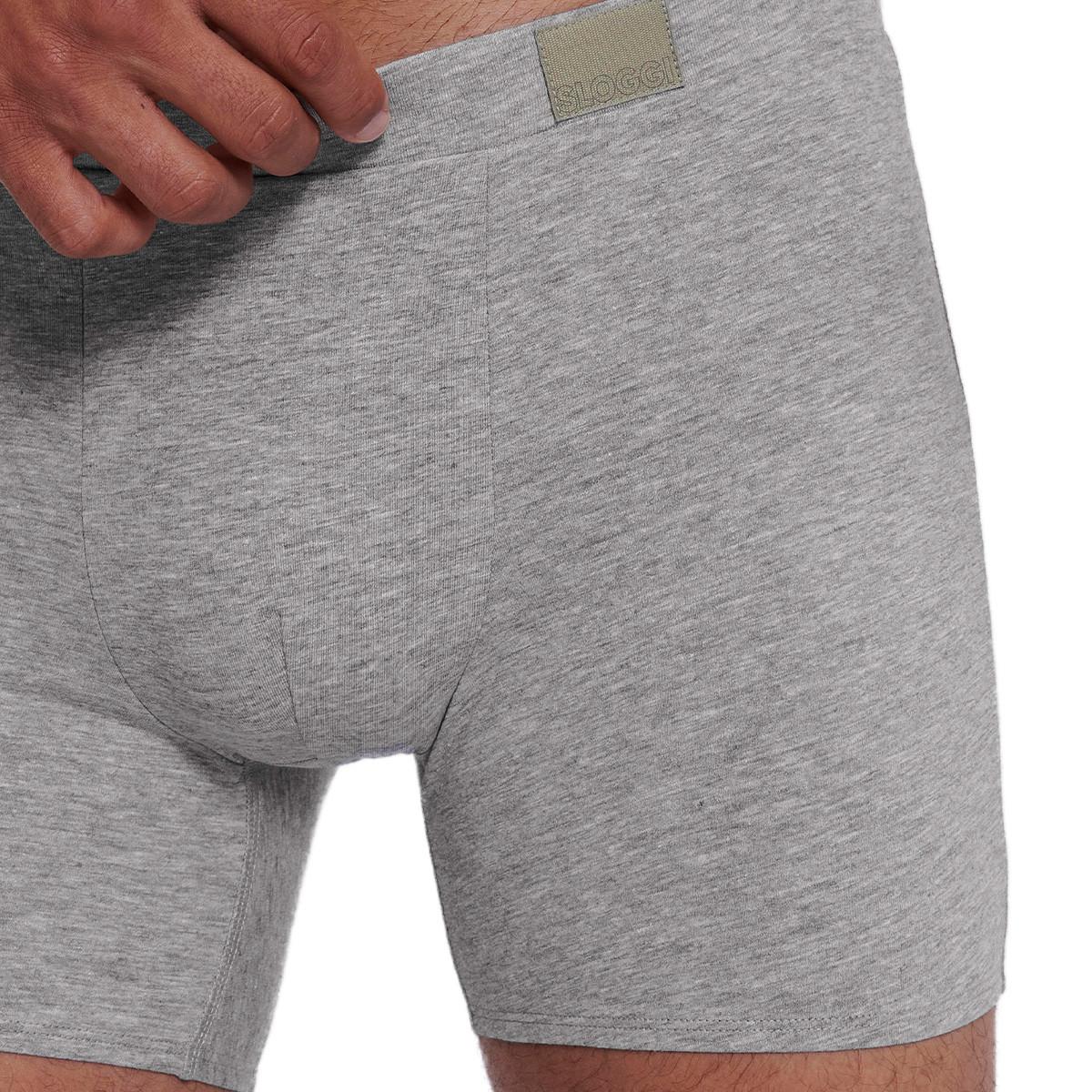 sloggi 4er Pack men GO Natural - Long Short / Pant