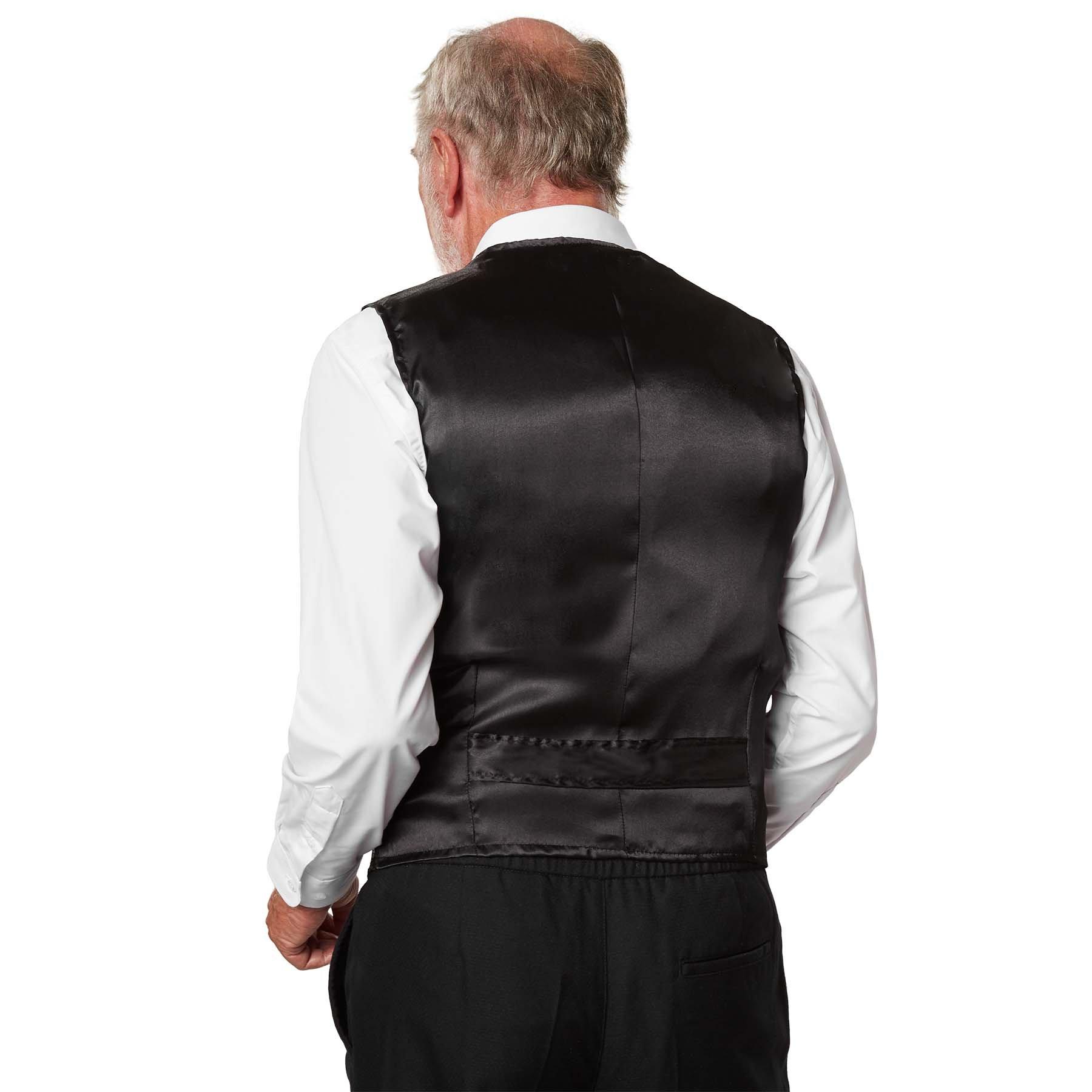 Tectake Pailletten-Weste Herren