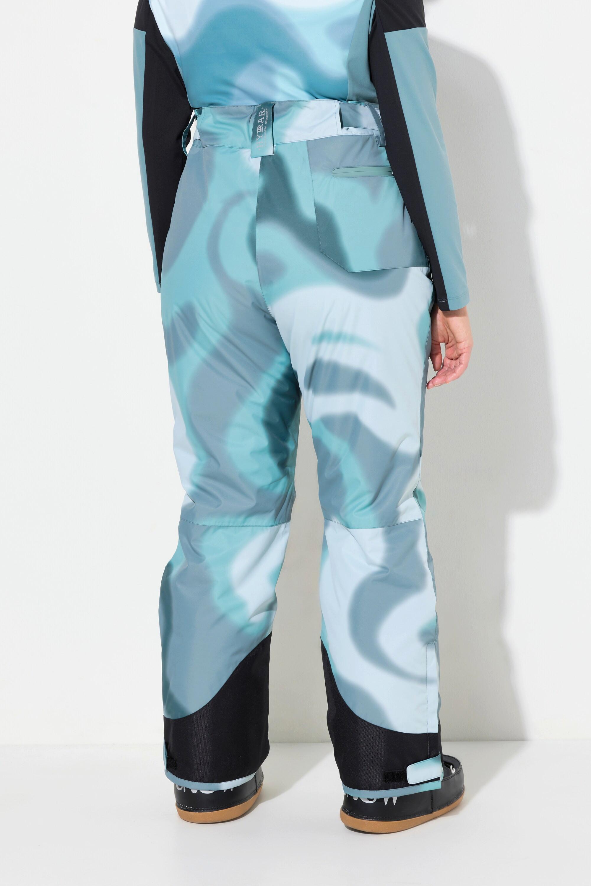 Ulla Popken Skihose wasserdicht mit Klettriegel und Formknie