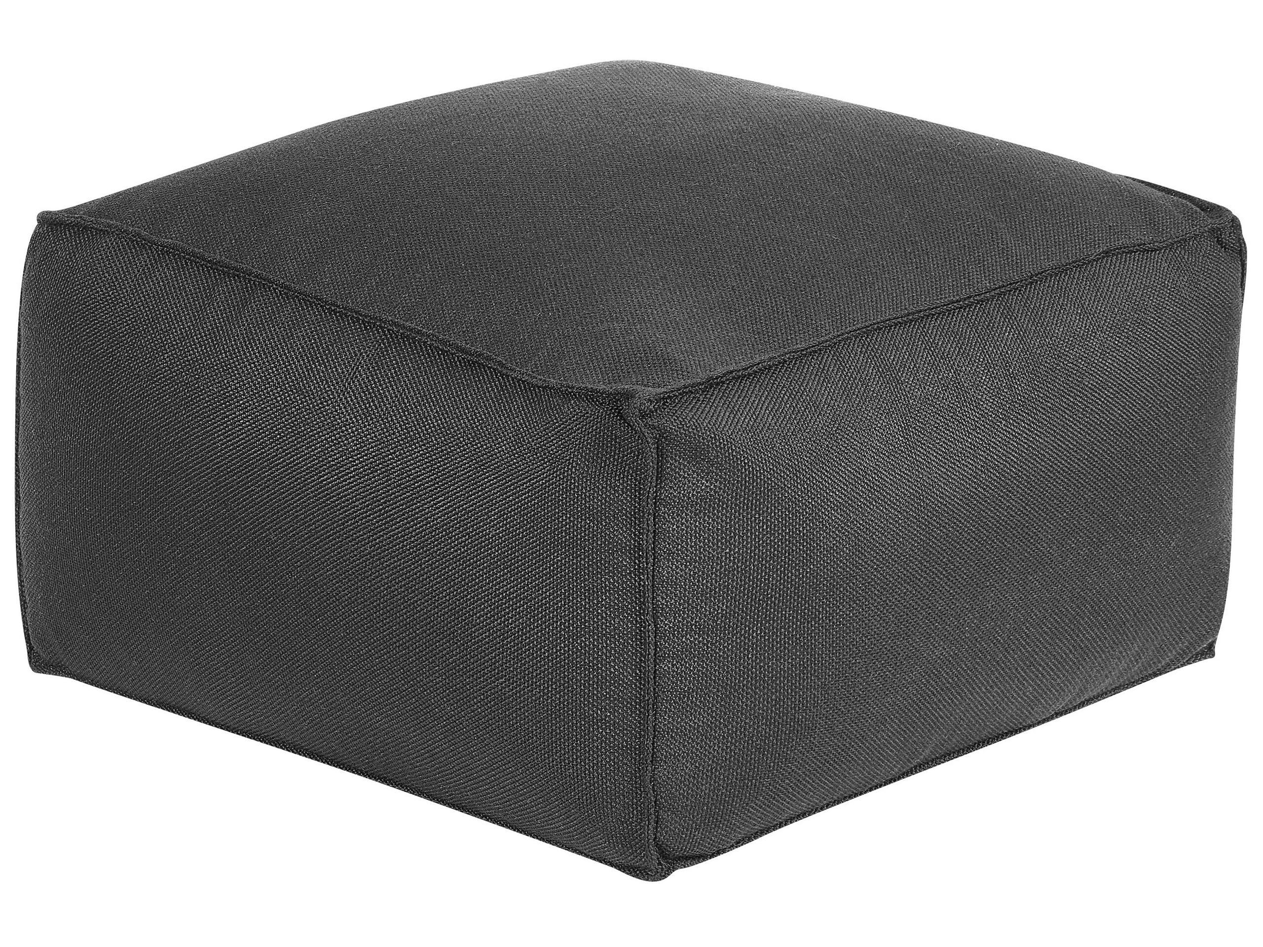 Beliani Pouf aus Polyester Modern MUKKI