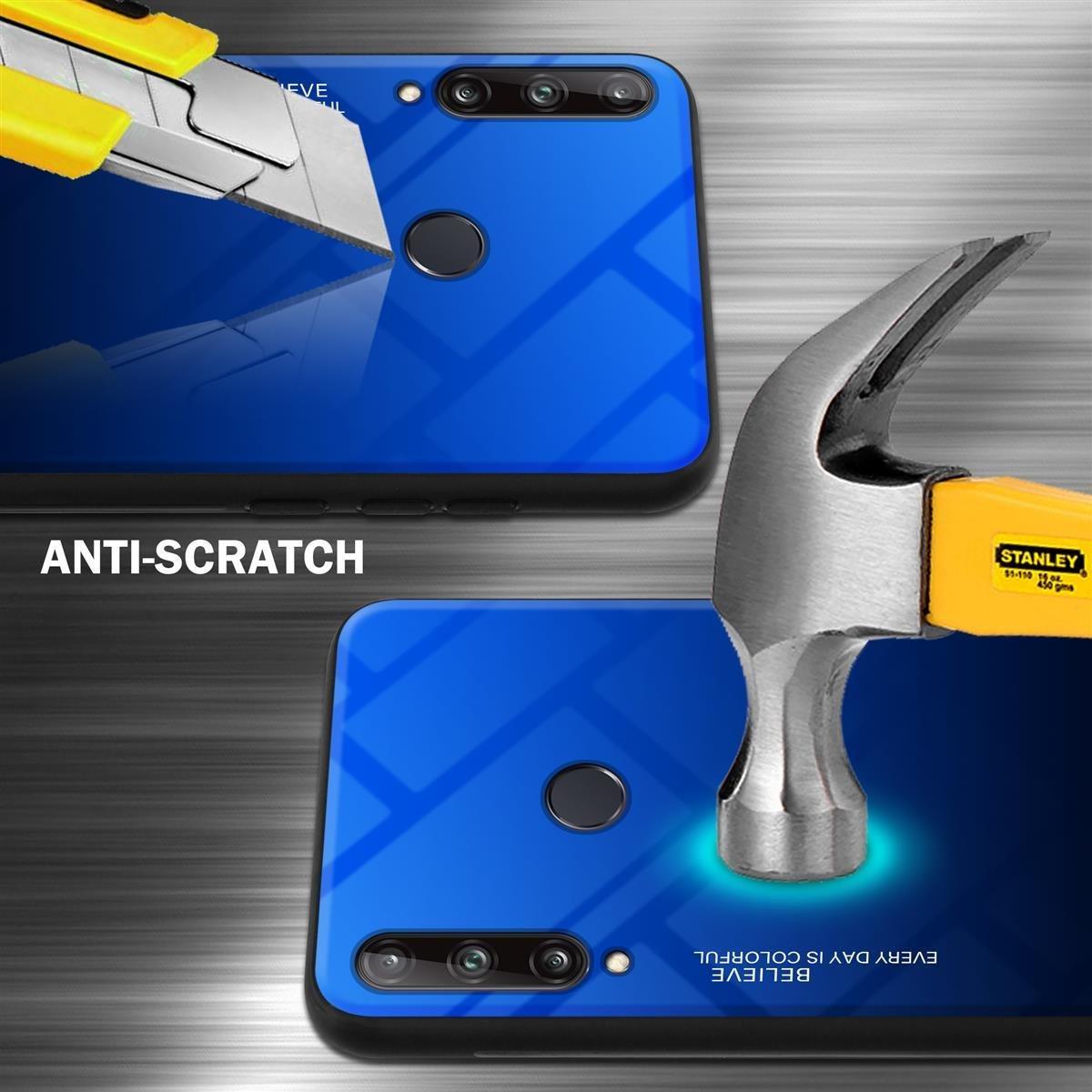 Cadorabo Hülle für Huawei P40 LITE E Zweifarbig