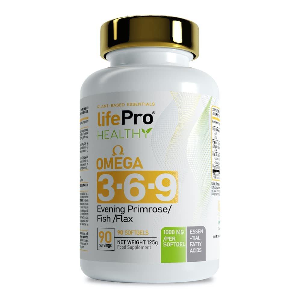 LIFEPROOF Omega 3-6-9 90caps Life Pro