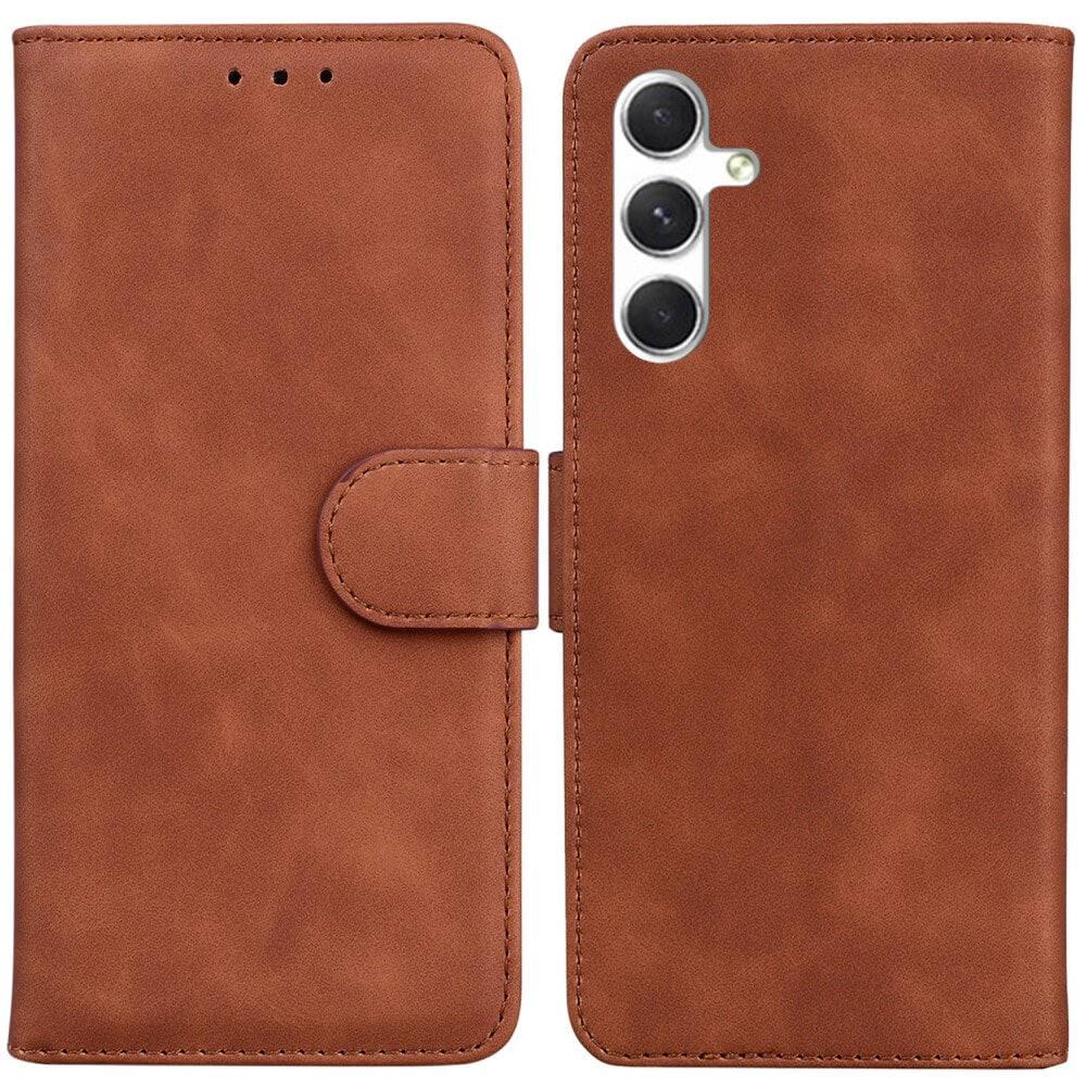 Cover-Discount Galaxy S25 - Solide Leder Etui Hülle