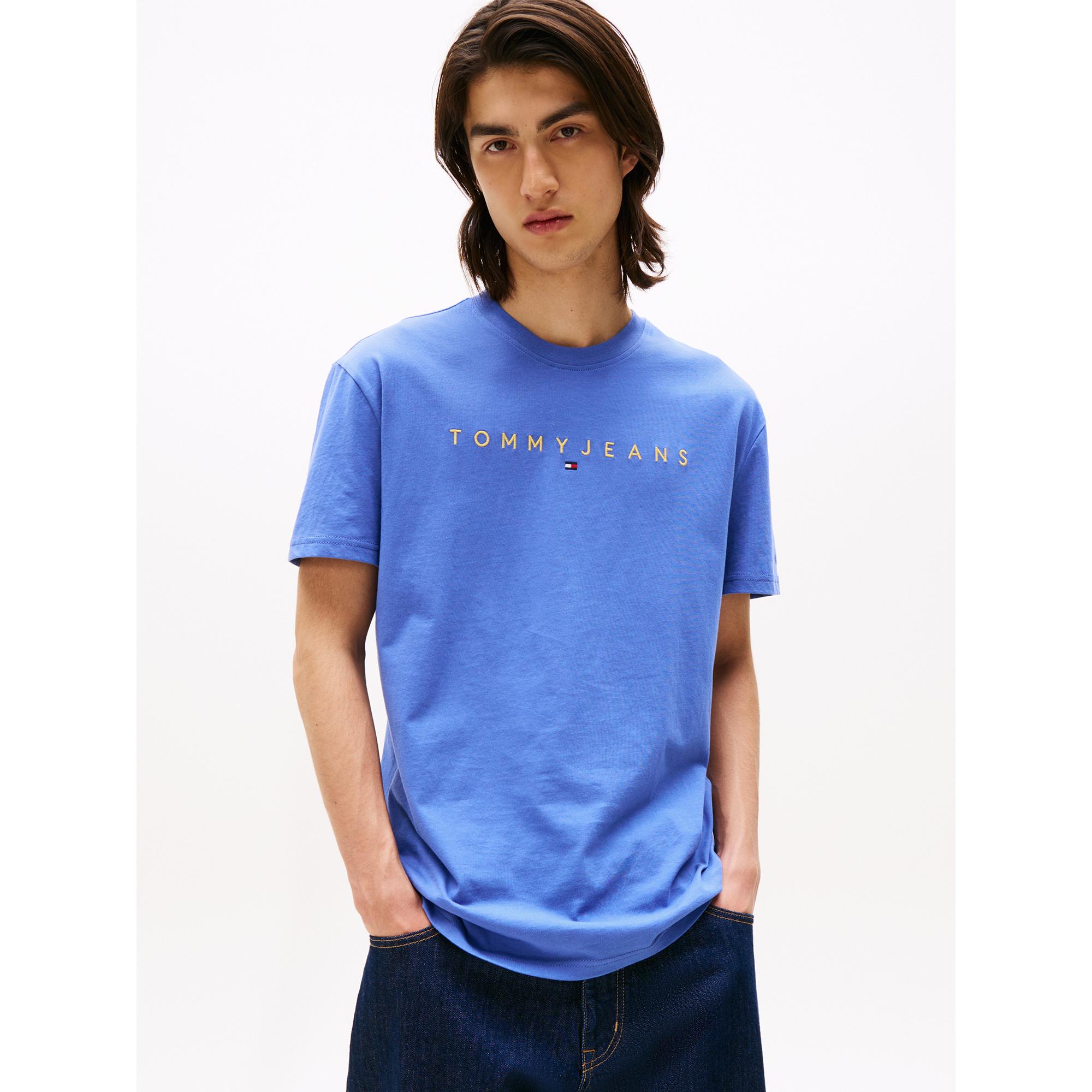 TOMMY JEANS T-Shirt mit aufgesticktem Logo