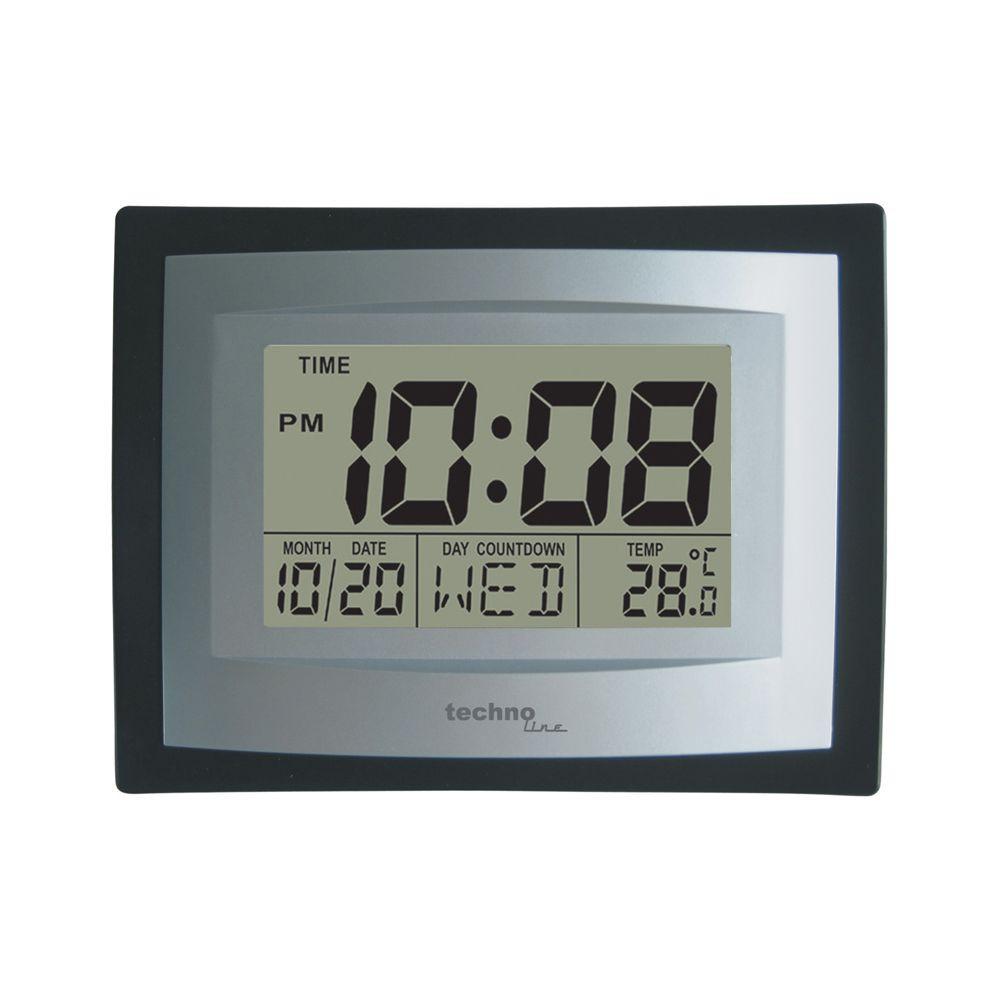 Techno Line Quarz-Wanduhr Jumbo