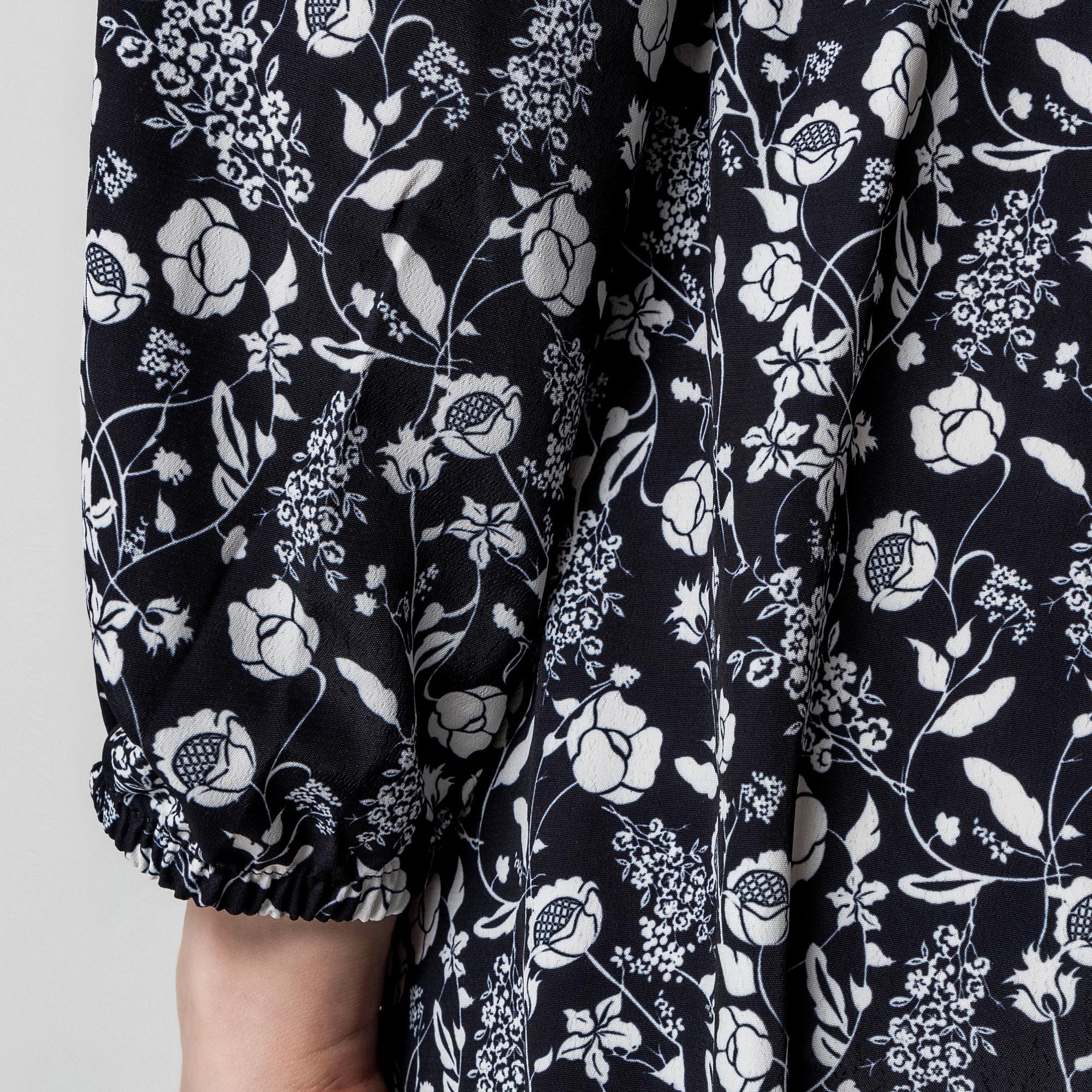 Manor Woman Minikleid mit floralem All-Over-Print