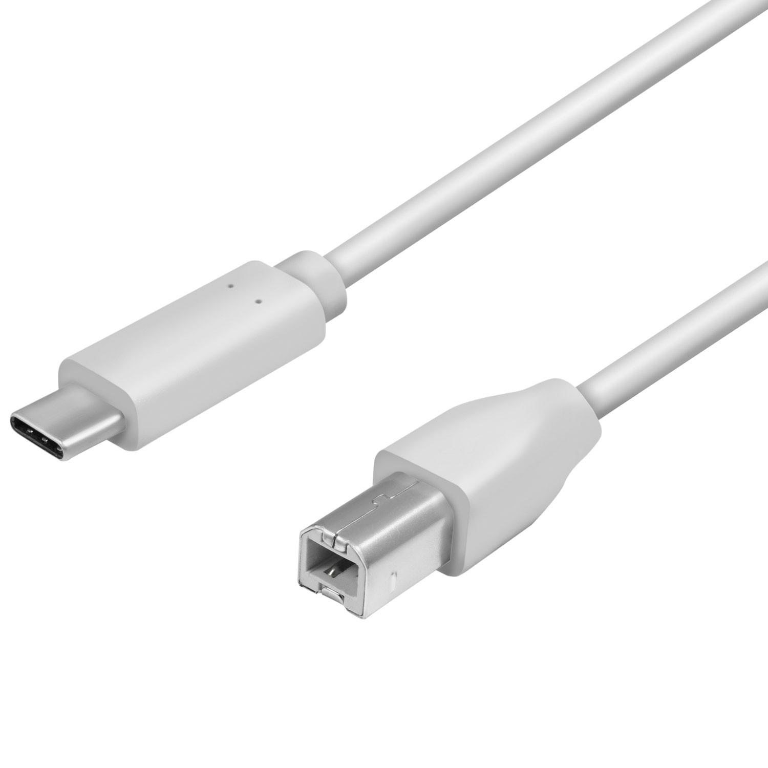 LogiLink USB-C - USB-B 2.0 2 Meter