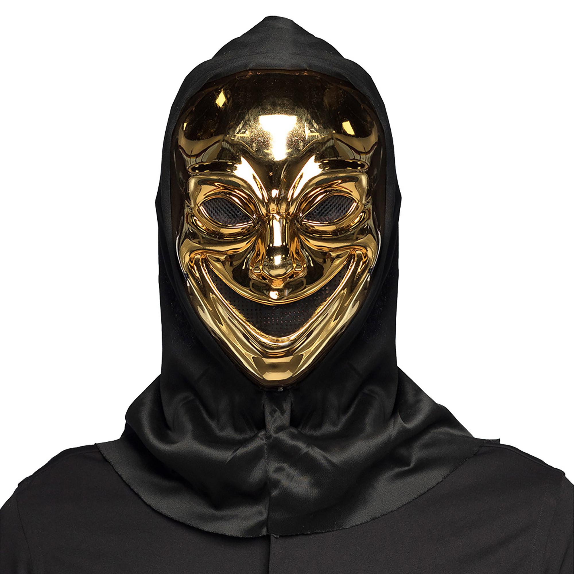 BOLAND Maske Crazy Killer Gold