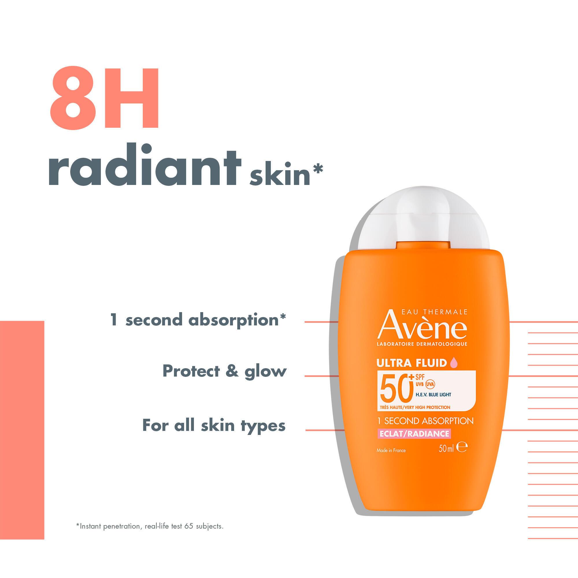 Avene Sonnenschutz Ultra Fluid Radiance SPF 50+