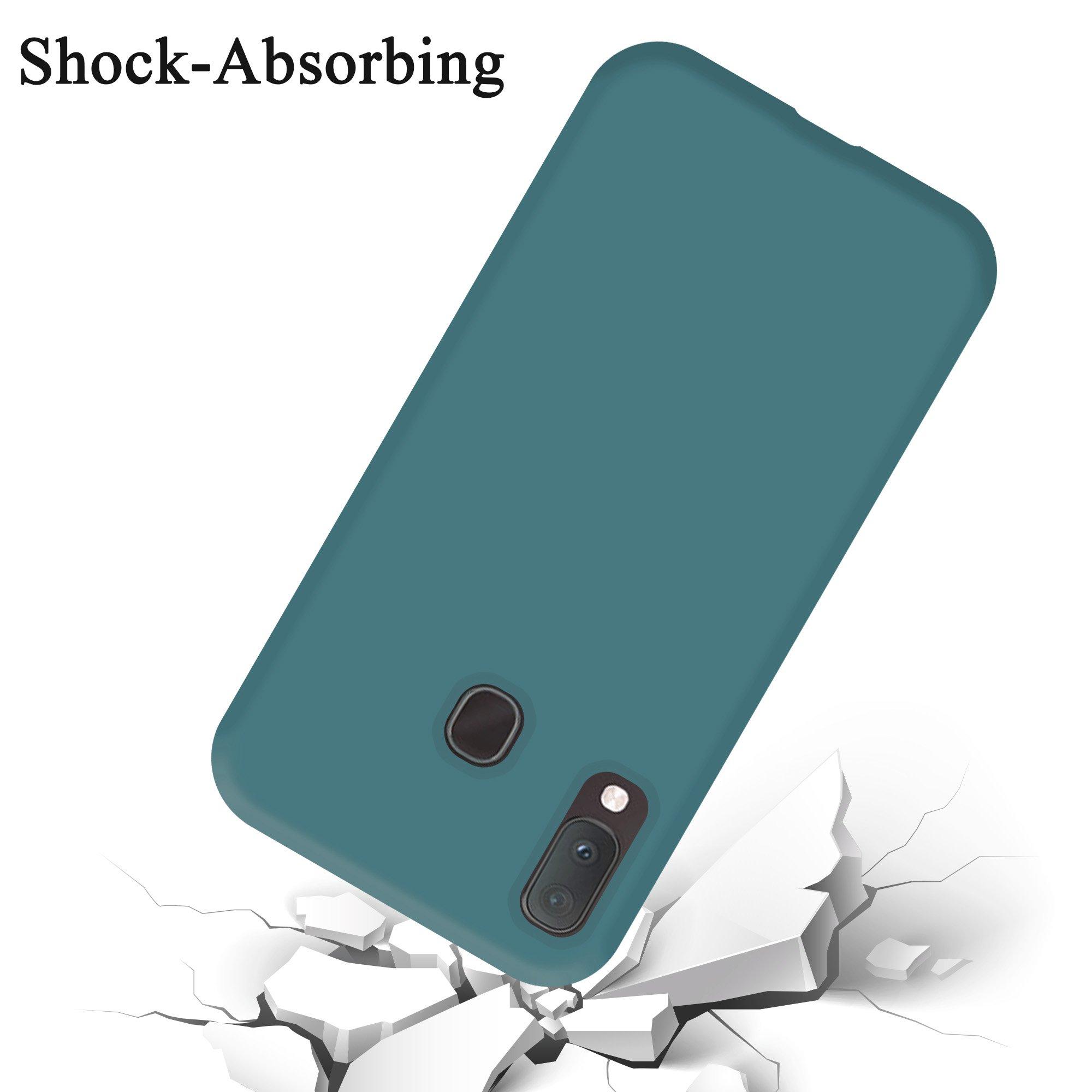 Cadorabo Hülle für Samsung Galaxy A10e / A20e TPU Silikon Liquid