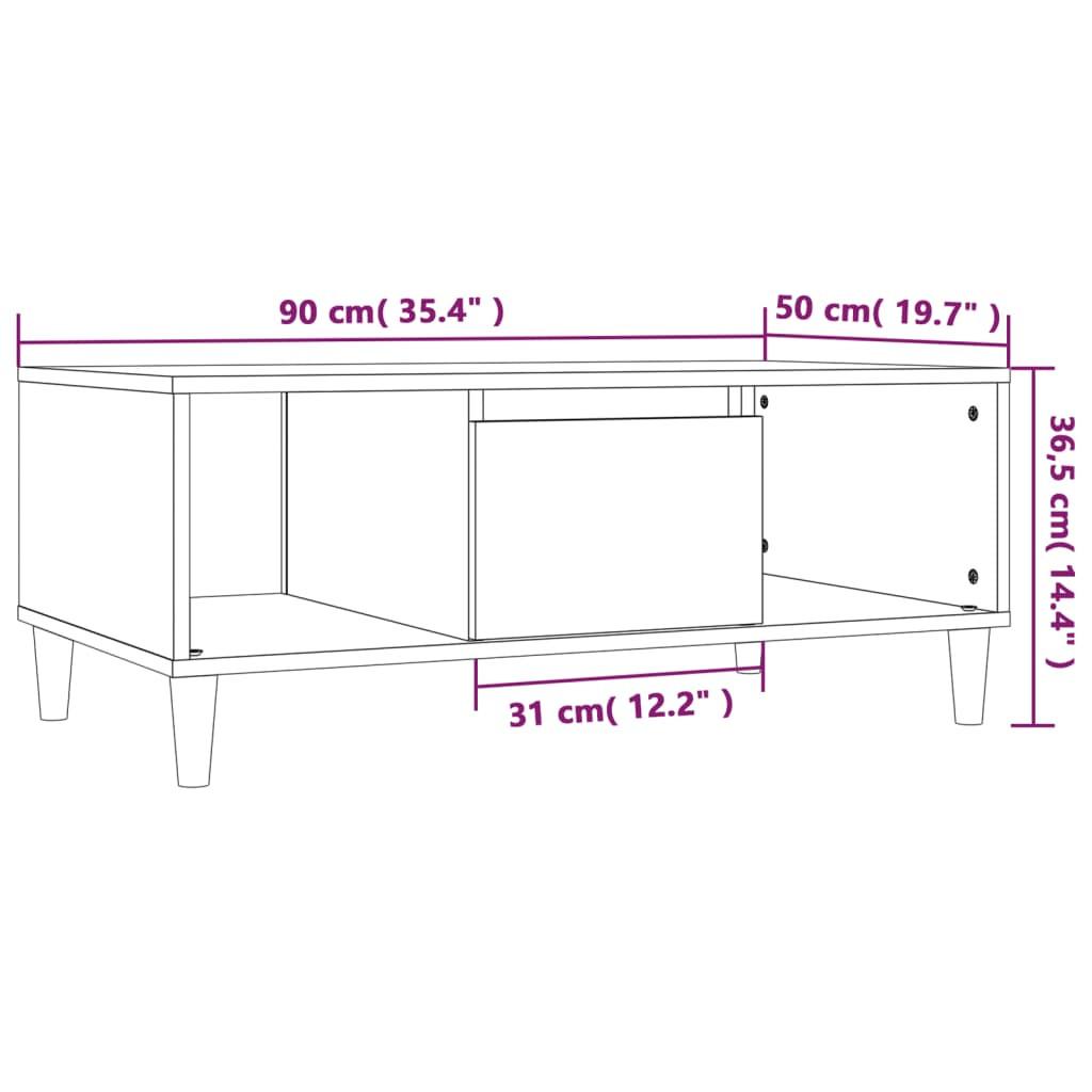 VidaXL Couchtisch holzwerkstoff