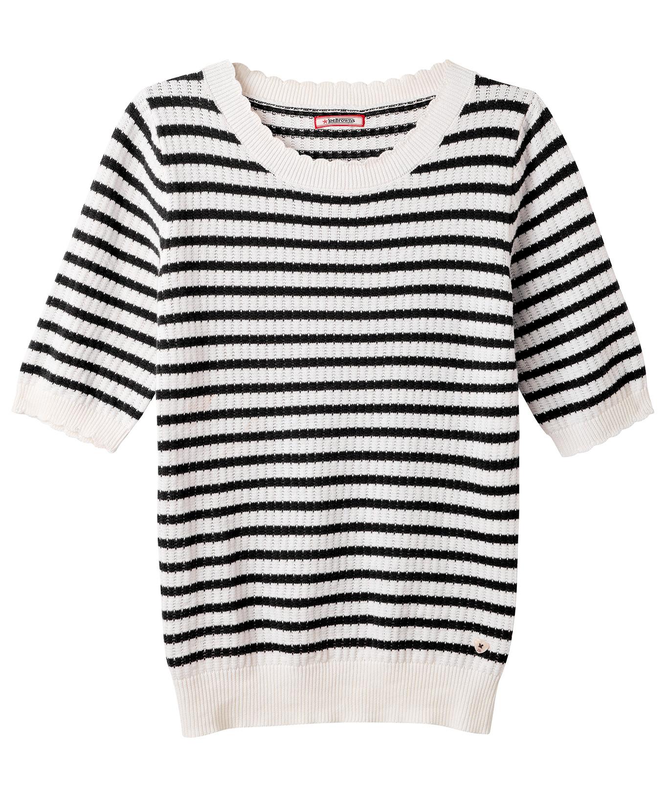 Joe Browns Gestreiftes Strick-Tee