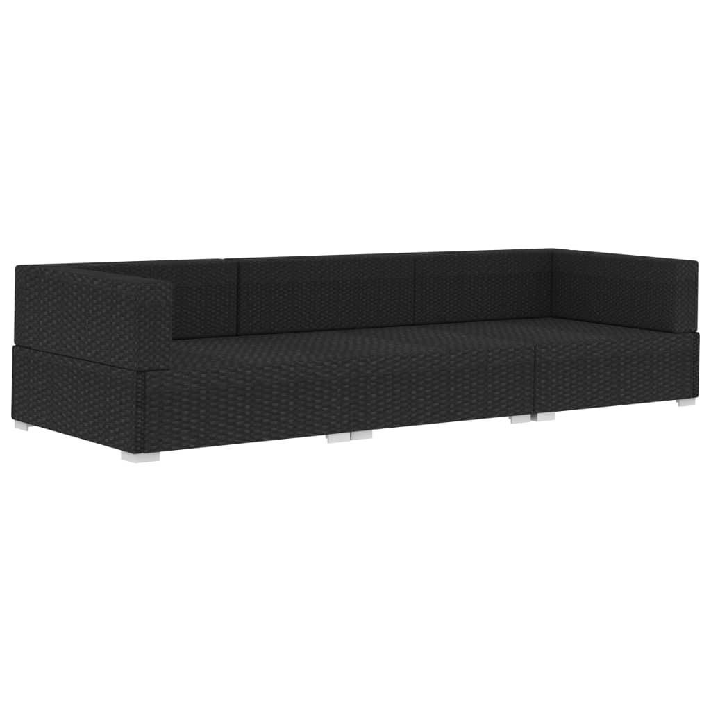VidaXL Garten-sofagarnitur poly-rattan