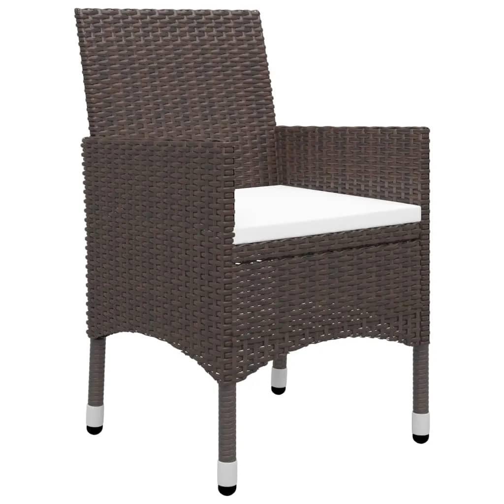 VidaXL Garten essgruppe rattan