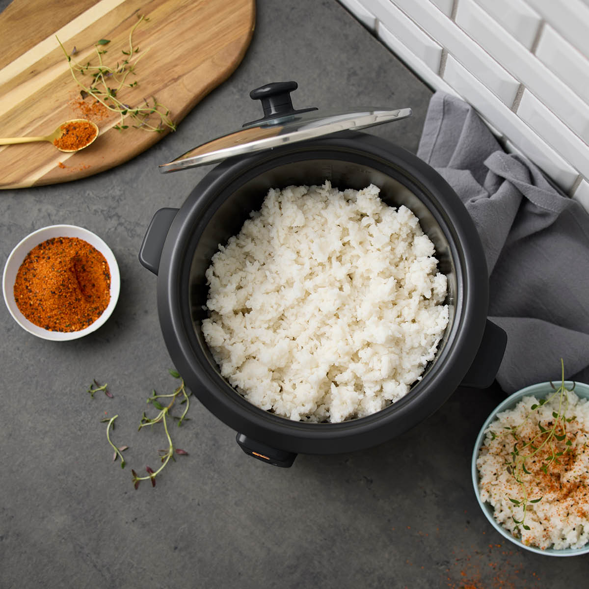 Nordic Sense Riskokare 1,5 L svart