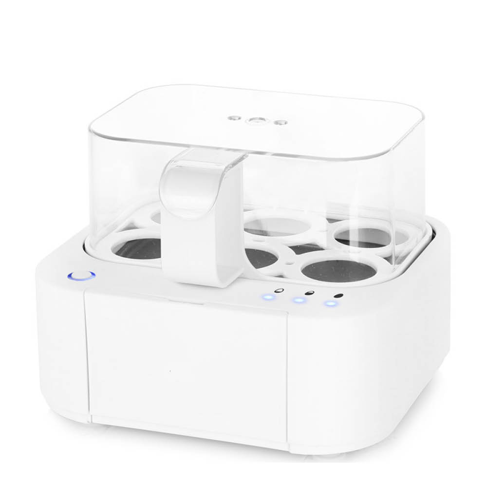 EMERIO Talande Äggkokare 6 Ägg med flera språk