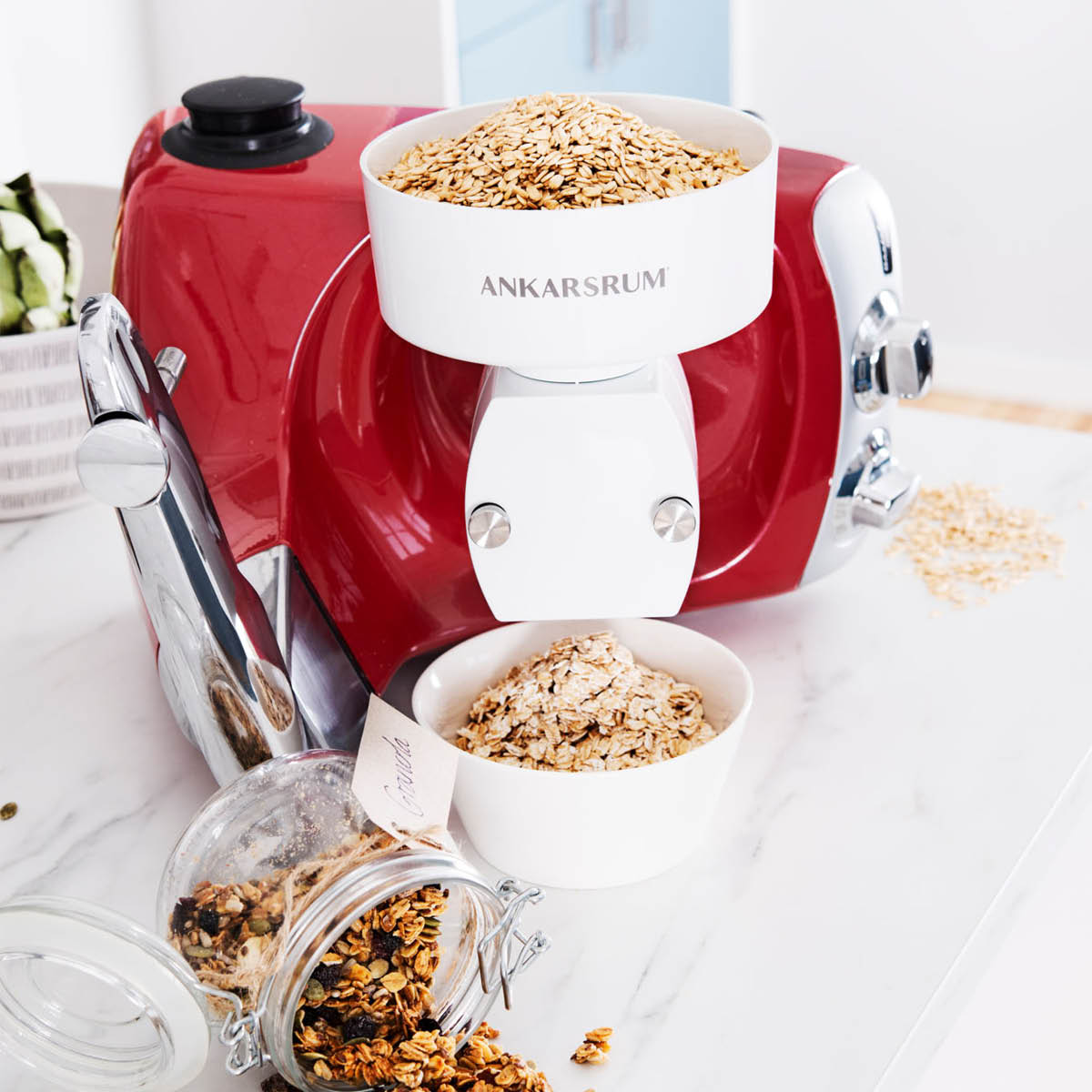 Ankarsrum Assistent Original Köksmaskin Röd