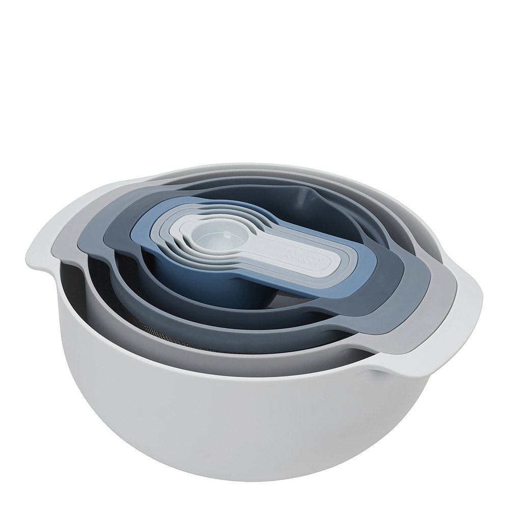 Joseph Joseph Nest Sky Skålset 9 delar Blåtoner