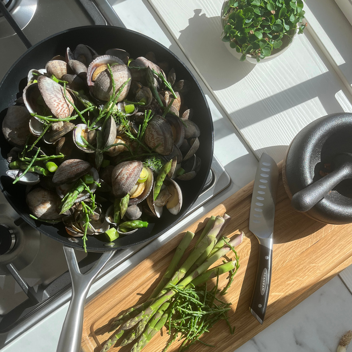 Scanpan PRO S  Stekpanna 28 cm Svart