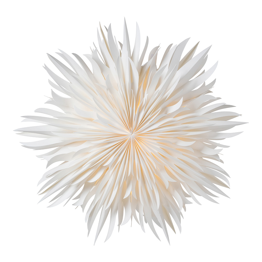 Watt & Veke Eldig Julstjärna 52 cm Vit