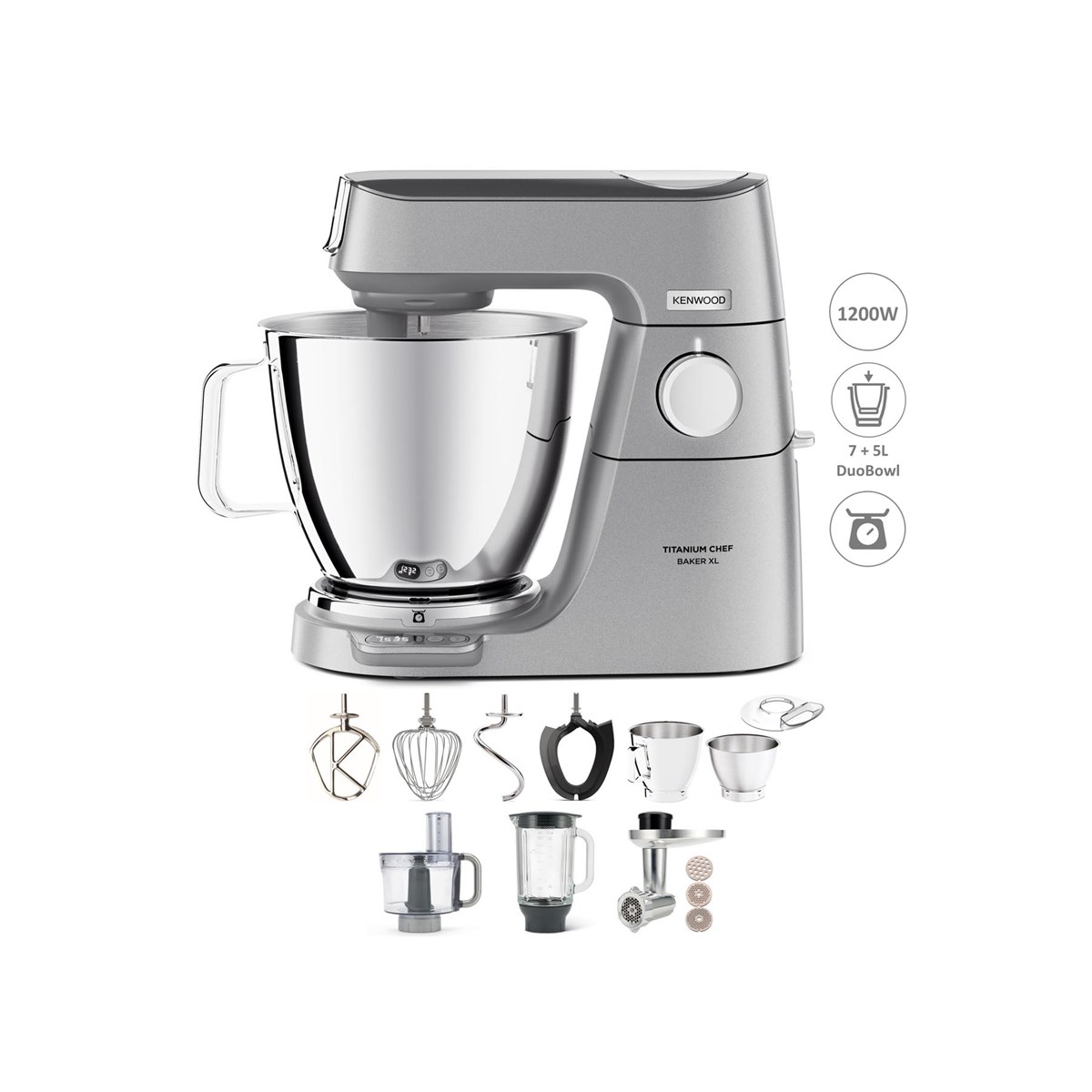 Kenwood Köksmaskin Kvl85594Si Silver