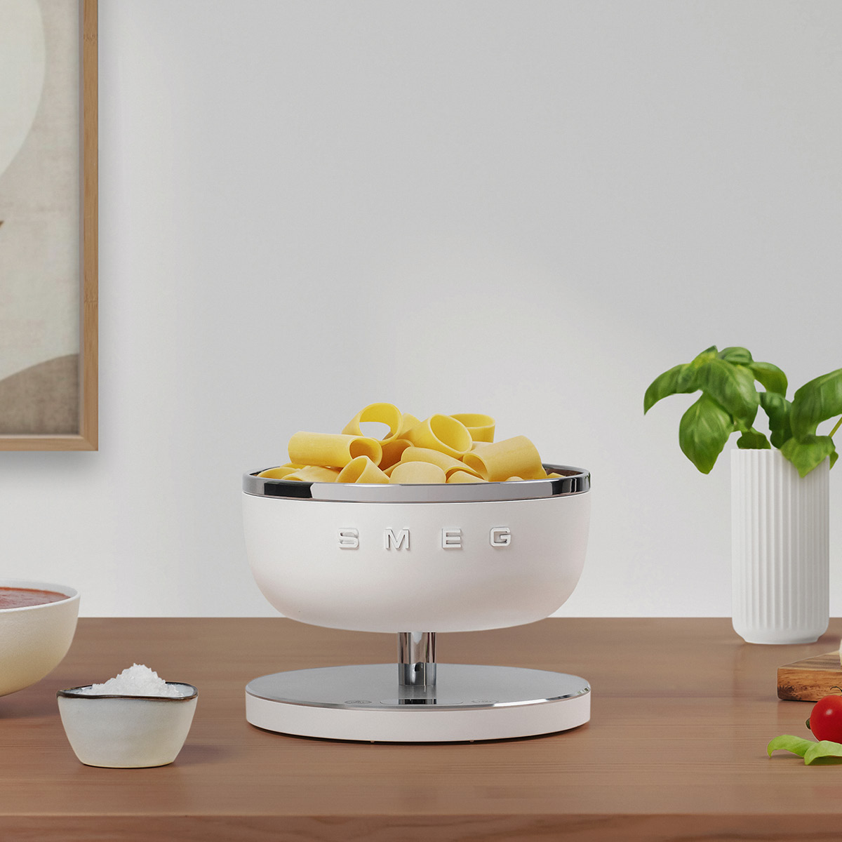 Smeg Collezione köksvåg KSC01 vit