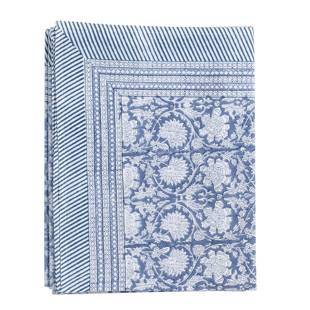 Chamois Paradis Bordsduk 160x160 cm Blåklint