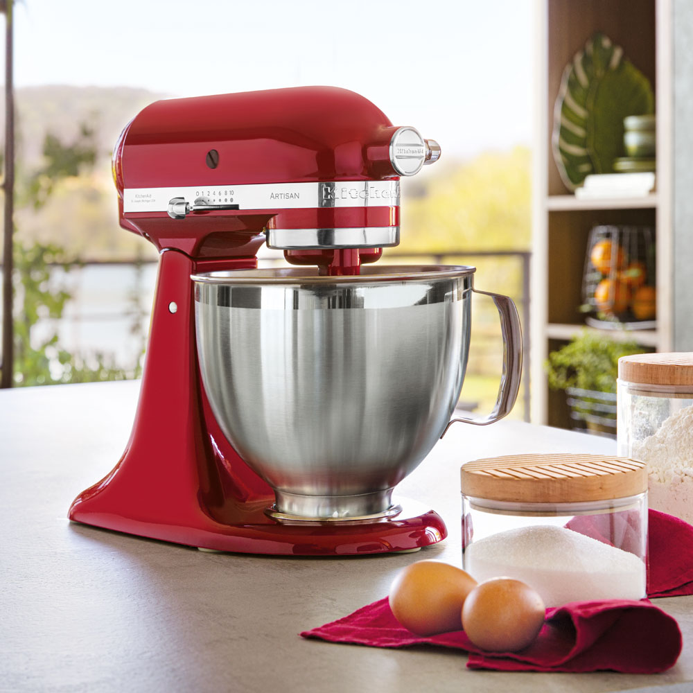 KitchenAid Artisan Köksmaskin 5KSM185PS 4,8 L Röd