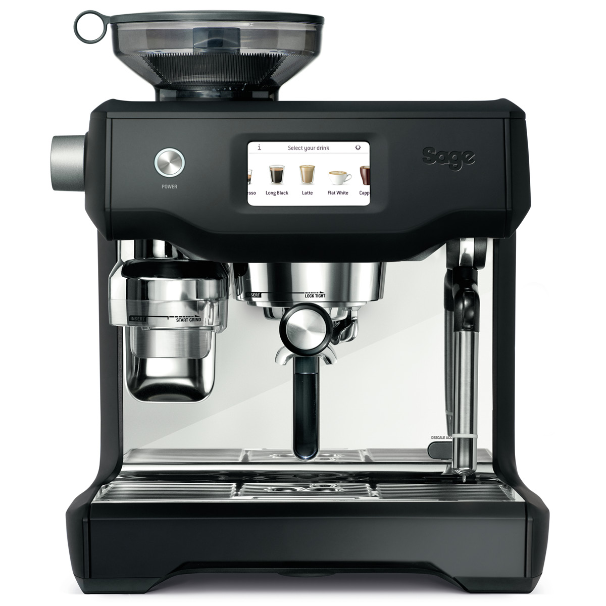 Sage The Oracle Touch Espressomaskin Black Truffle