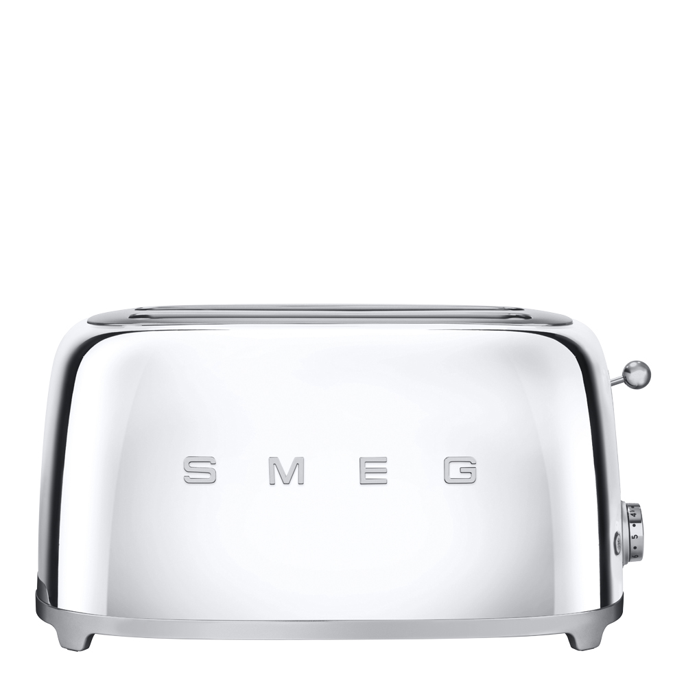 Smeg Brödrost 4 skivor TSF02 Krom