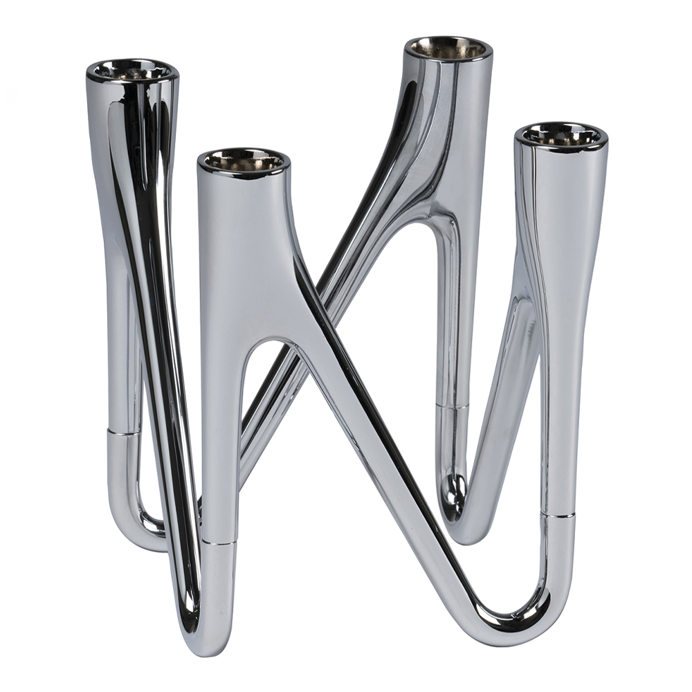 Morsö Roots Ljusstake 4 ljus Krom