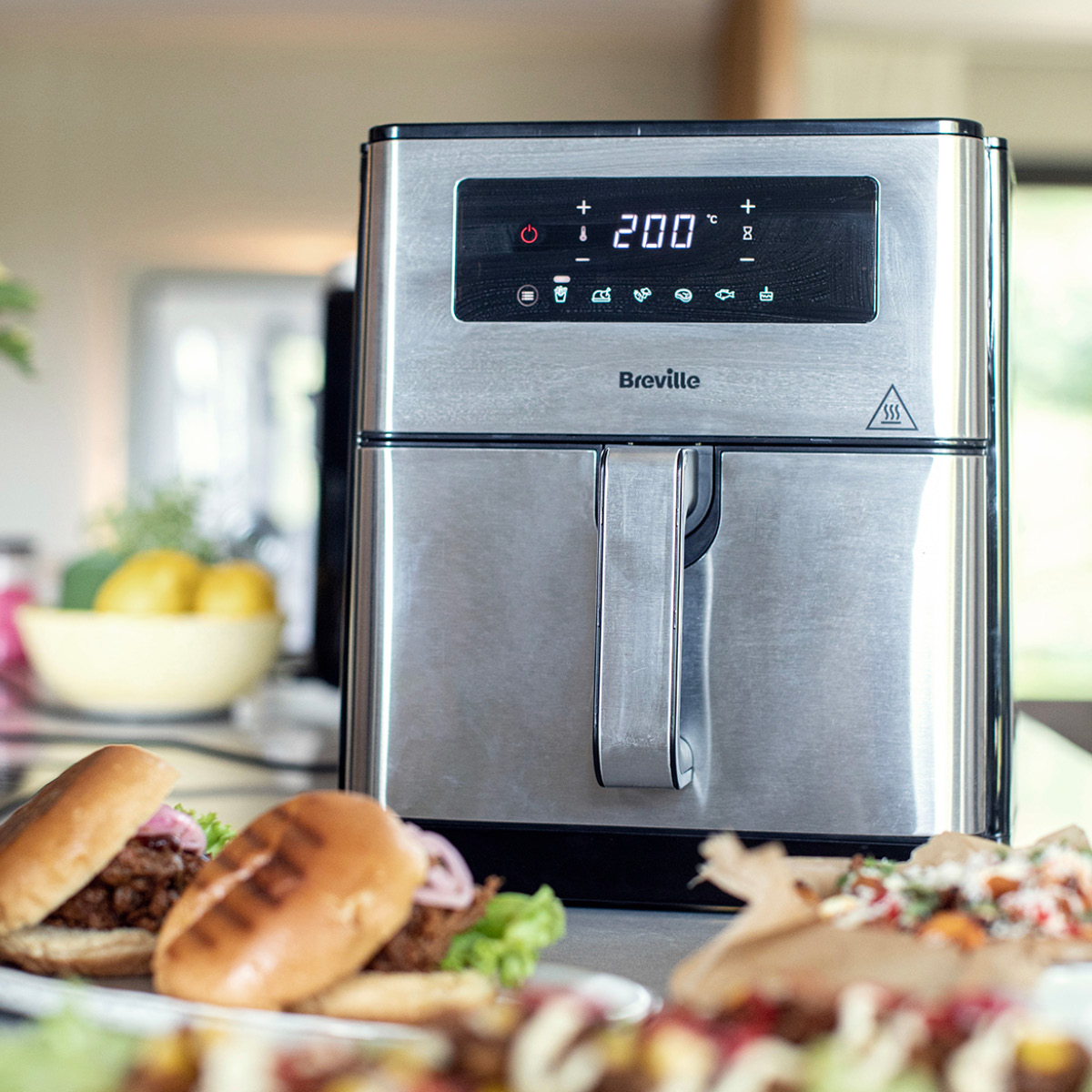 Breville Halo XL 9 L Digital Air Fryer Stål