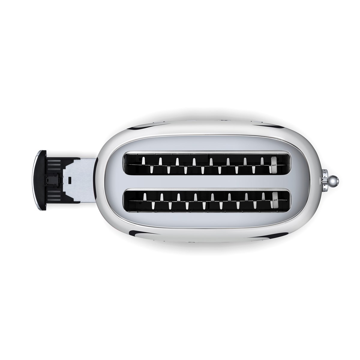 Smeg Brödrost 4 skivor TSF02 Vit