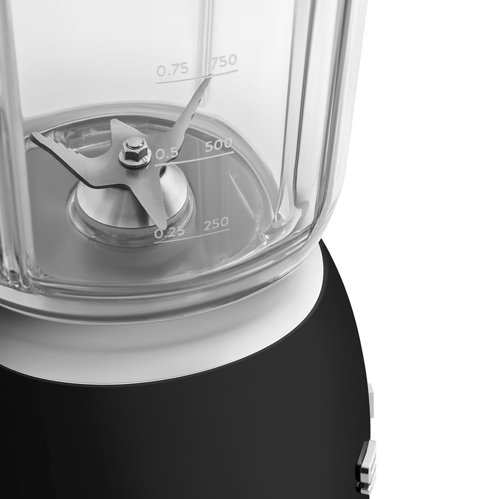 Smeg Blender BLF03 högblank Svart