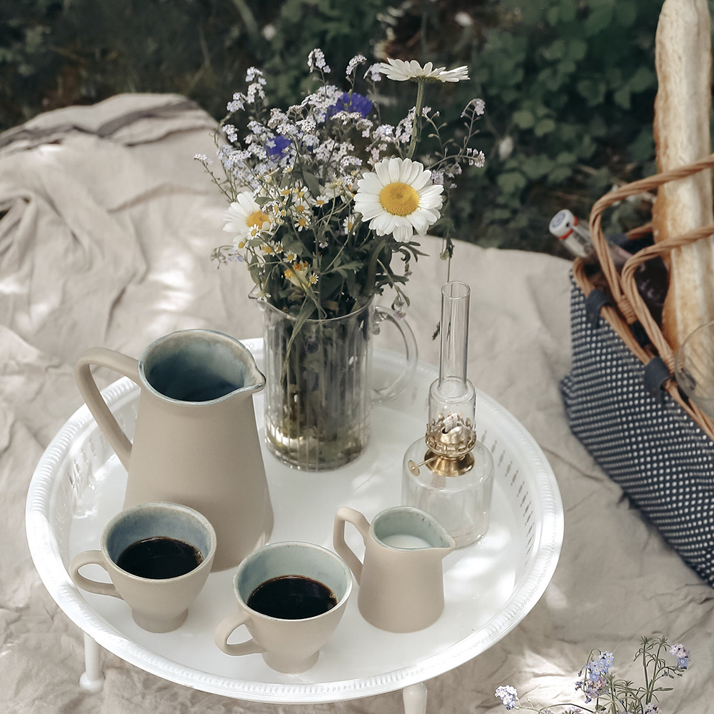 Strömshaga Fotogenlampa Rak Liten Glas Klar