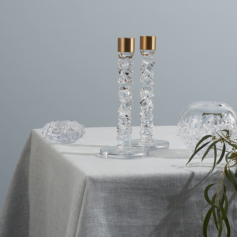 Orrefors Carat Ljuslykta 6,5 x 12,5 cm