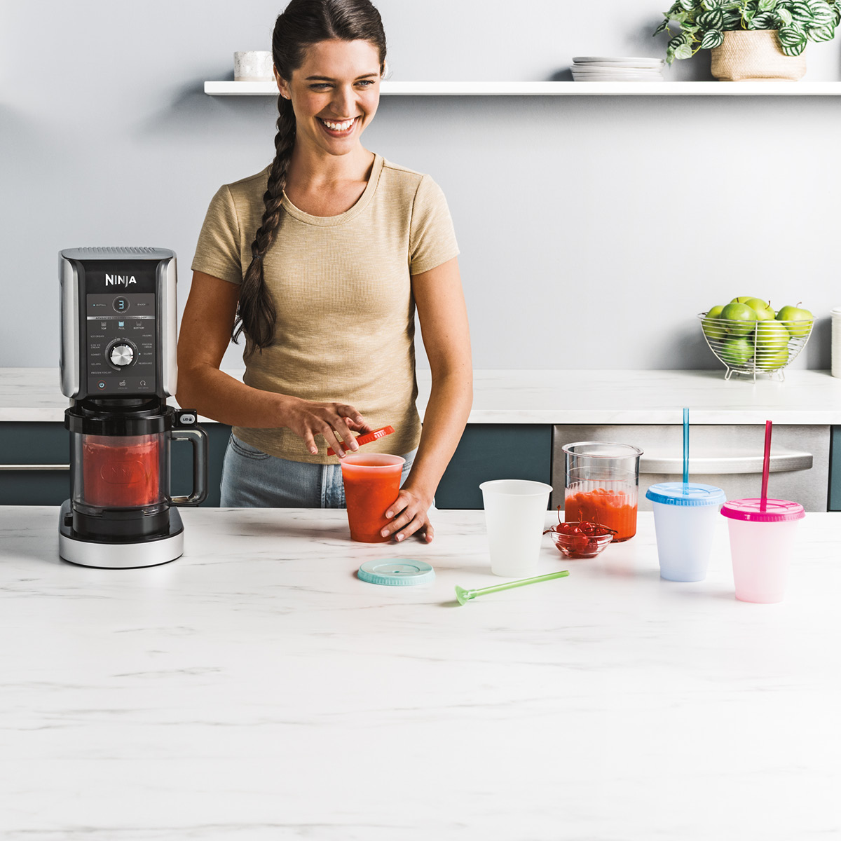 Ninja Creami deluxe glassmaskin 10-in-1 2,1 L 800W