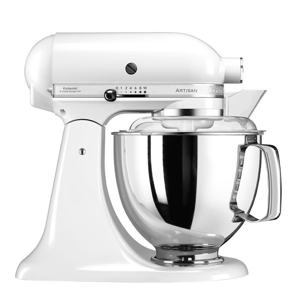 KitchenAid Artisan Köksmaskin 5KSM175 4,8 L Vit
